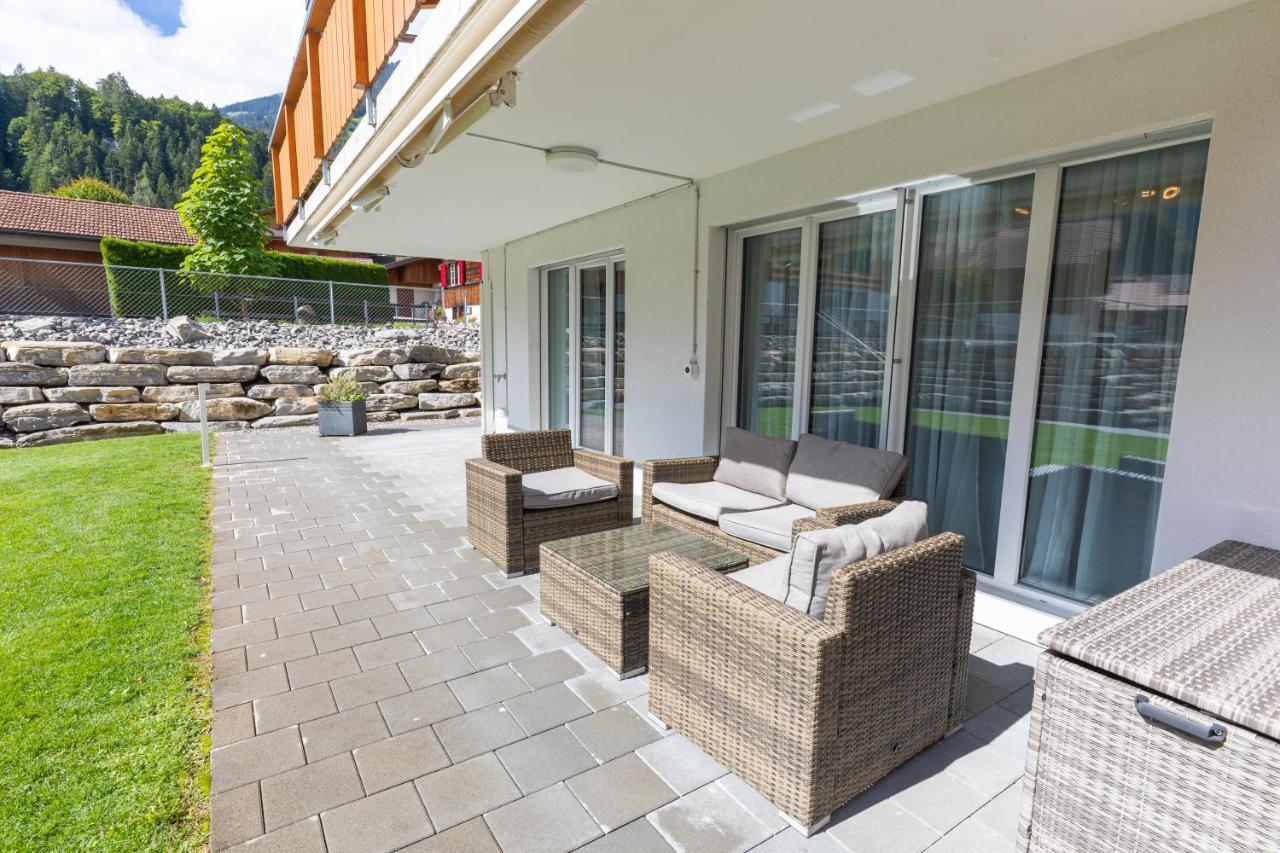 Moench Apartment - Aare Jungfrau Ag Wilderswil Kültér fotó
